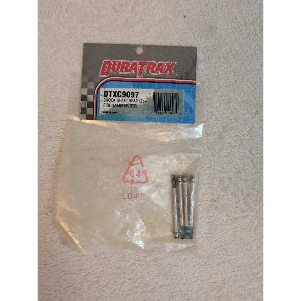 DuraTrax DTXC9097 Shock Shaft Rear (2) Firehammer RTR RC Parts